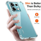 Противоударен Силиконов Калъф за Xiaomi 15 Pro, Shockproof Case, Прозрачен (2)