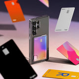 Калъф с Джоб за Карти за Samsung S25 Ultra, Ringke Fusion Card Case, Прозрачен (6)