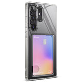 Калъф с Джоб за Карти за Samsung S25 Ultra, Ringke Fusion Card Case, Прозрачен (5)