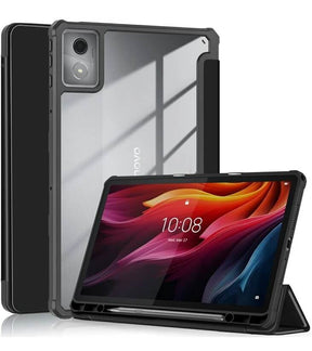 Калъф за Lenovo Tab K11 Plus 11.5", Rugged Hybrid Pen Case, Черен