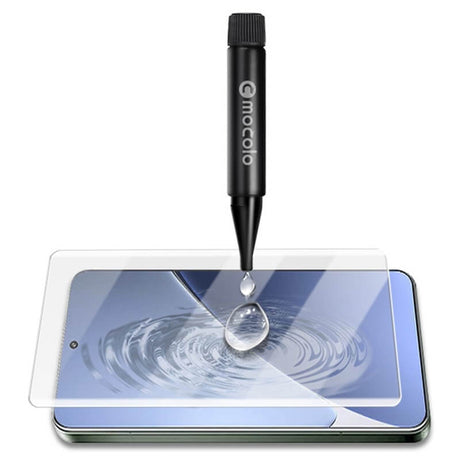 Стъклен Протектор с UV лепило за Xiaomi 15 Pro, UV 3D Glass, Прозрачен (2)