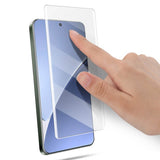 Стъклен Протектор с UV лепило за Xiaomi 15 Pro, UV 3D Glass, Прозрачен (4)