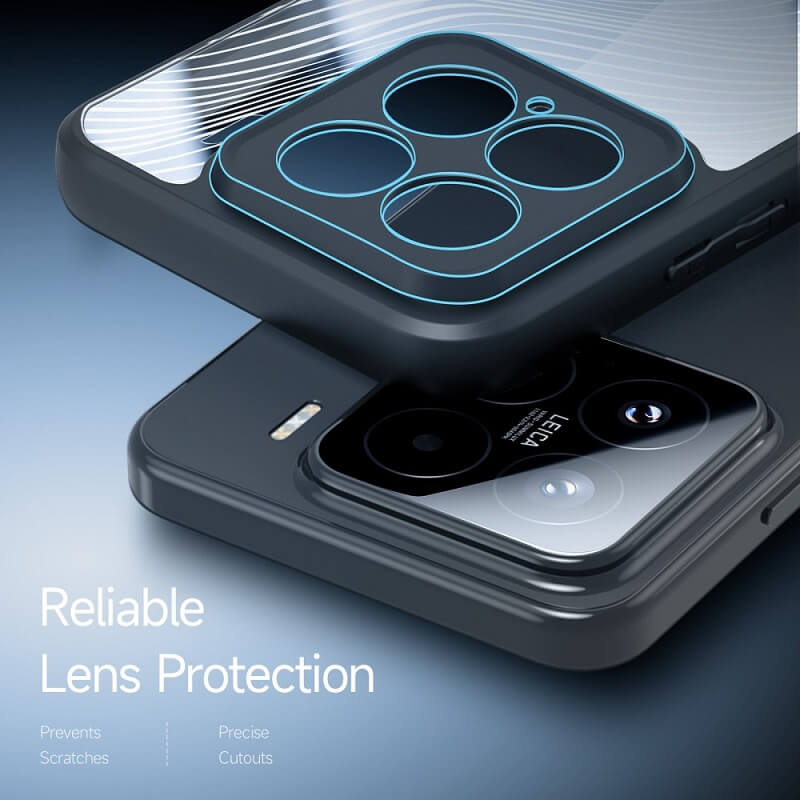 Елегантен Калъф за Xiaomi 15, Dux Ducis Aimo Case, Черен (7)