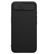 Калъф с Плъзгач за Камера за iPhone 17e/ 16e, Nillkin CamShield Pro Case, Черен
