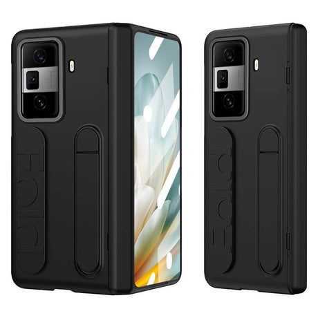 Калъф с Каишка за Honor Magic Vs3, Kickstand Wristband Case, Черен