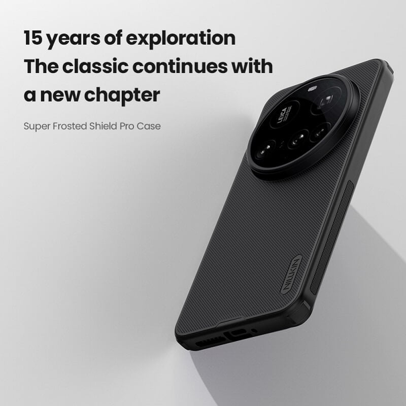 Калъф за Xiaomi 15 Ultra, Nillkin Super Frosted Case, Черен (6)