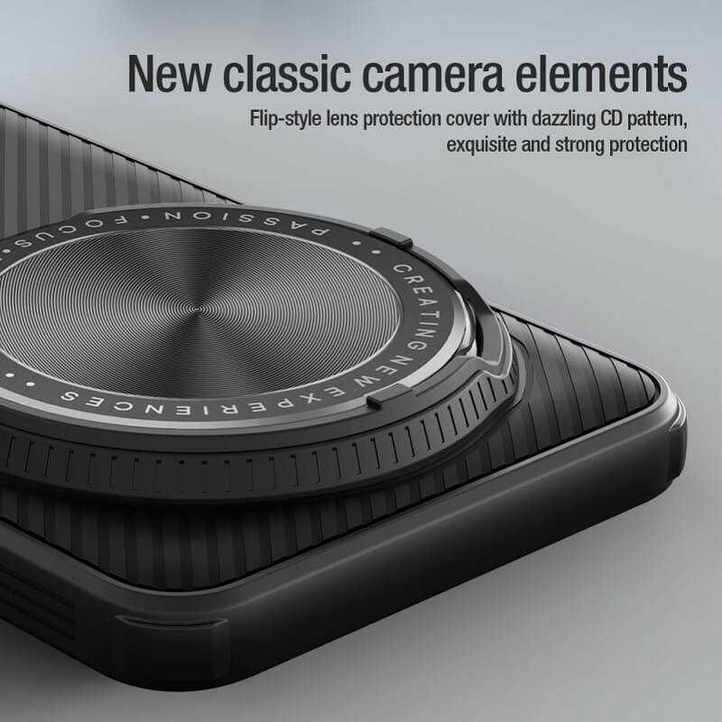 Magsafe Калъф за Xiaomi 15 Ultra, Nillkin CamShield Prop Case, Зелен (7)