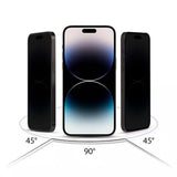 Затъмняващ Протектор за iPhone 17e/ 16e, Hofi Privacy Anti-Spy Glass, Черен (2)