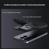 Калъф с Плъзгач за Камера за Xiaomi 14T, Nillkin CamShield Pro Case, Черен (6)