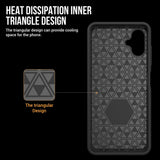Противоударен Калъф за Samsung A06, Four Corner Case, Черен (7)
