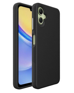 Противоударен Калъф за Samsung A06, Four Corner Case, Черен
