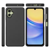 Противоударен Калъф за Samsung A06, Four Corner Case, Черен (4)