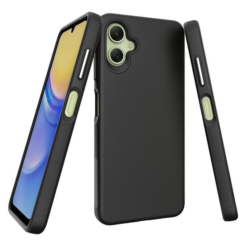 Противоударен Калъф за Samsung A06, Four Corner Case, Черен (2)