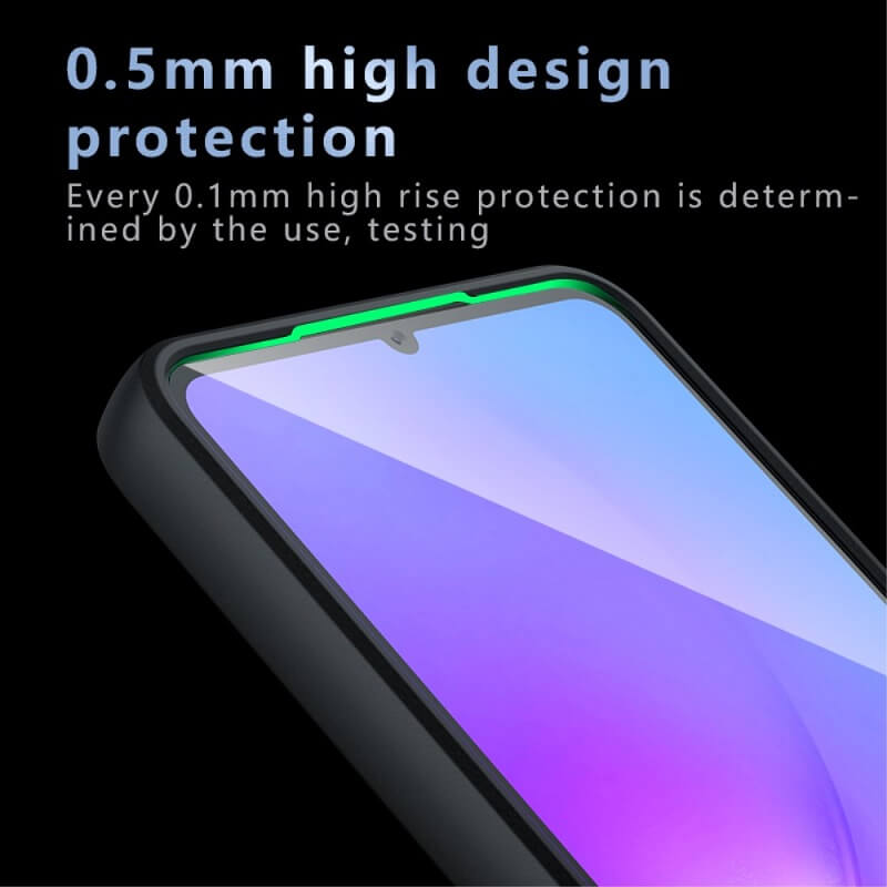 Матов Калъф за Samsung A06, Shockproof Case, Черен (6)