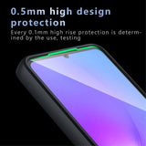 Матов Калъф за Samsung A06, Shockproof Case, Черен (6)