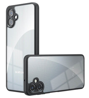 Матов Калъф за Samsung A06, Shockproof Case, Черен