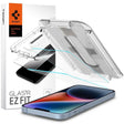 Стъклен Протектор за iPhone 17e/ 16e, Spigen EZ Fit Glass 2бр., Прозрачен