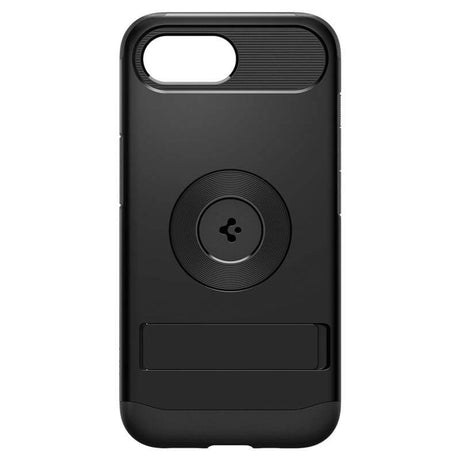 Magsafe Калъф за iPhone 17e/ 16e, Spigen Slim Armor Mag Case, Черен (4)