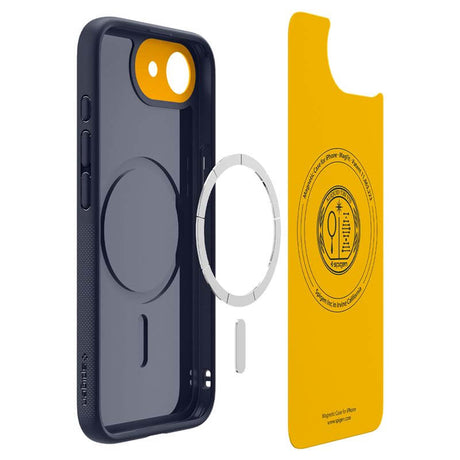 Magsafe Калъф за iPhone 17e/ 16e, Spigen Nano Pop Case, Син (3)