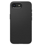 Противоударен Калъф за iPhone 17e/ 16e, Spigen Liquid Air Case, Черен