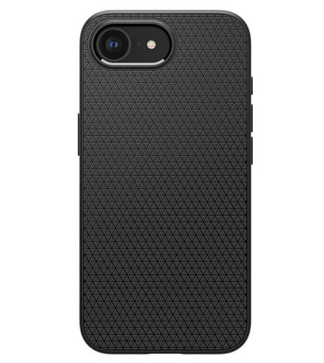 Противоударен Калъф за iPhone 17e/ 16e, Spigen Liquid Air Case, Черен