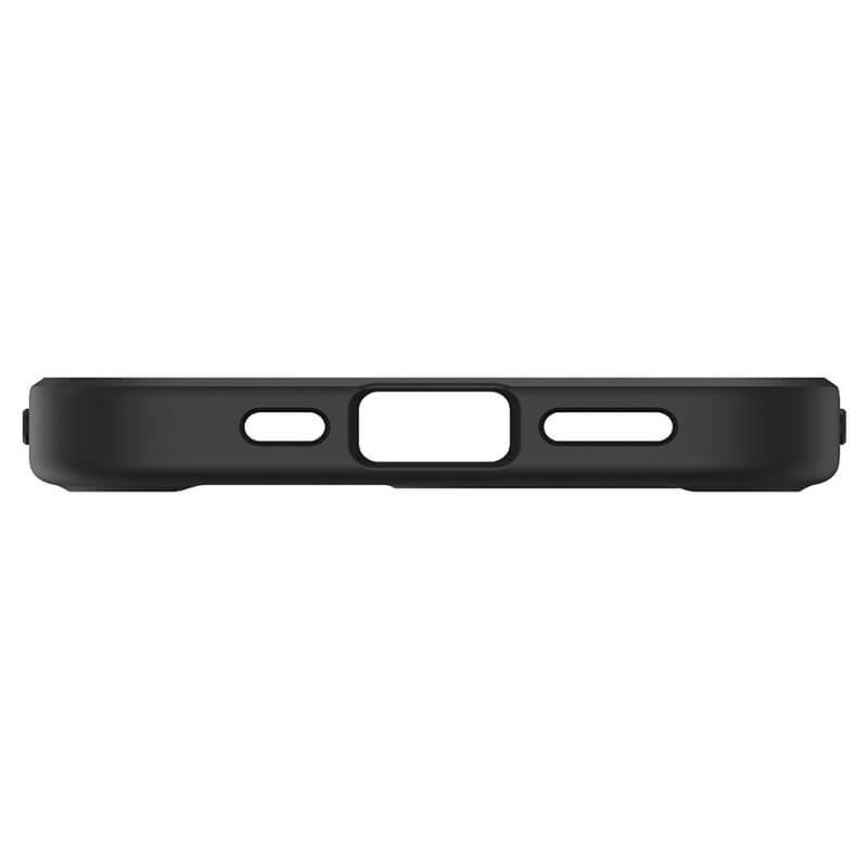 Magsafe Противоударен Калъф за iPhone 17e/ 16e Spigen Ultra Hybrid Frost Case, Черен (5)