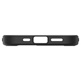Magsafe Противоударен Калъф за iPhone 17e/ 16e Spigen Ultra Hybrid Frost Case, Черен (5)
