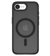 Magsafe Противоударен Калъф за iPhone 17e/ 16e Spigen Ultra Hybrid Frost Case, Черен