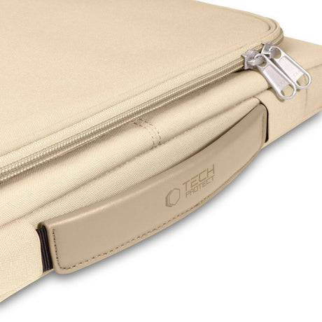 Чанта за Лаптоп 13-14", Tech-Protect Basic Bag, Бежов (4)