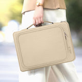 Чанта за Лаптоп 13-14", Tech-Protect Basic Bag, Бежов (9)