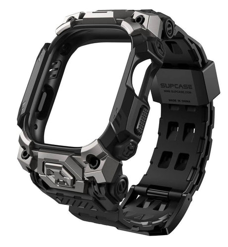 Калъф с Каишка за Apple Watch Ultra 49mm, Supcase UB Ore Case, Черен (2)