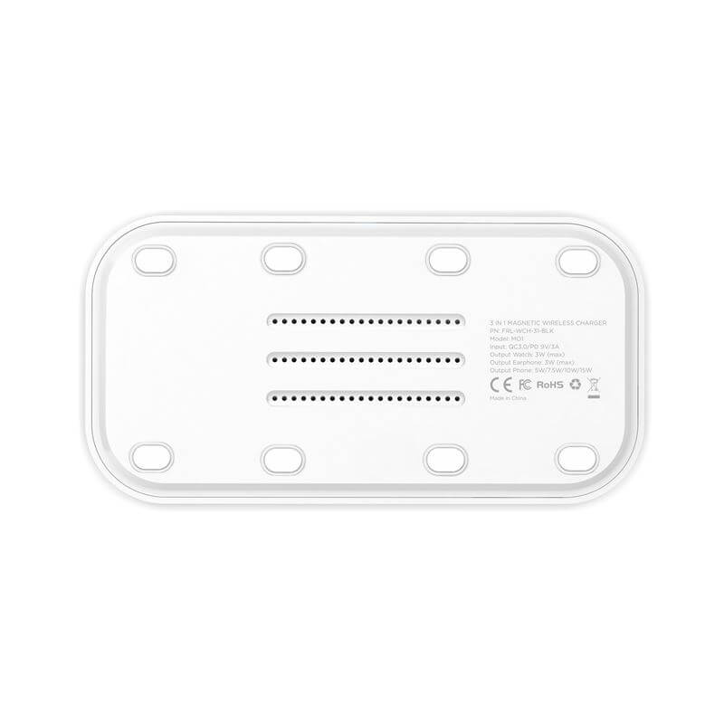 Безжично Зарядно MagSafe 3в1 за iPhone, Mobile Origin Charger 15W, Бял (5)