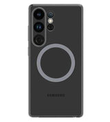Magsafe Оригинален Калъф за Samsung S25 Ultra Clear Magnet Case GP-FPS938SAATW, Прозрачен