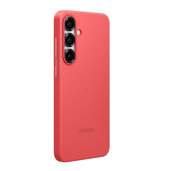 Оригинален Силиконов Калъф за Samsung S25 Plus, Silicone Case EF-PS936CREGWW, Червен (2)