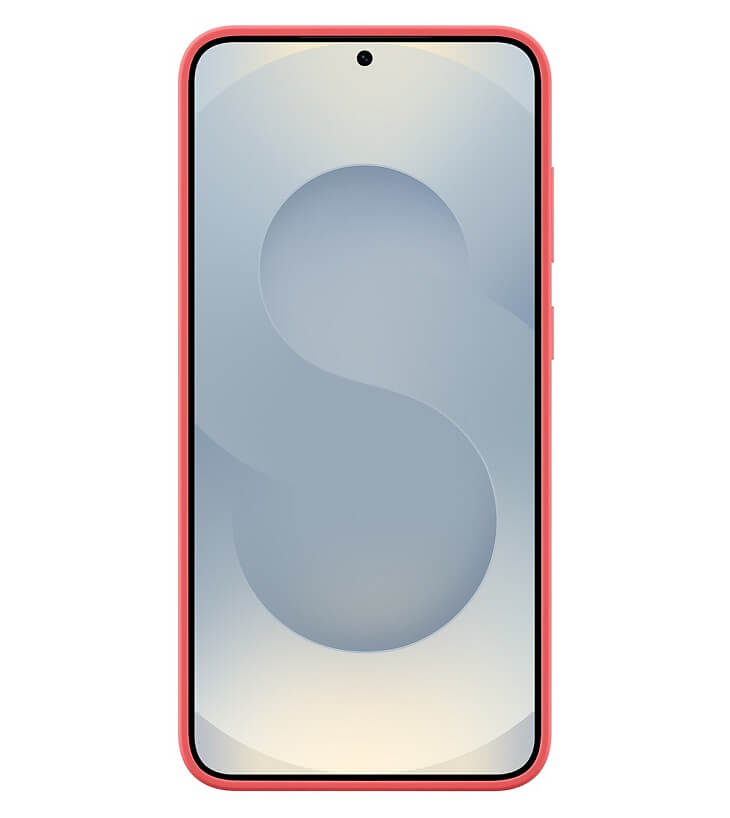 Оригинален Силиконов Калъф за Samsung S25 Plus, Silicone Case EF-PS936CREGWW, Червен (3)