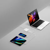 Зарядно за Macbook с USB-C x3, 4Smarts Flex Pro GaN 140W, Бял (5)