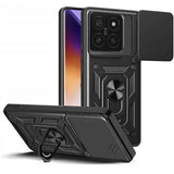 Калъф с Предпазител за Камера и Стойка за Xiaomi 14T, Tech-Protect CamShield Pro Case, Черен