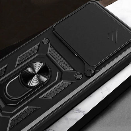 Калъф с Предпазител за Камера и Стойка за Xiaomi 14T Pro, Tech-Protect CamShield Pro Case, Черен (3)