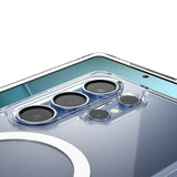 Magsafe Противоударен Калъф за Samsung S25 Ultra, Spigen Ultra Hybrid Case, Бял (8)