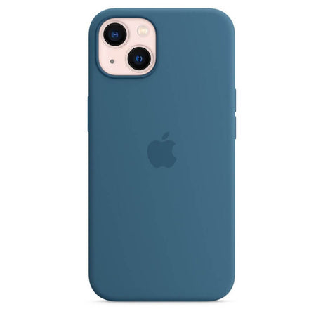 Оригинален Силиконов Калъф за iPhone 13, Silicone Magsafe Case MM273ZM/A, Син (4)