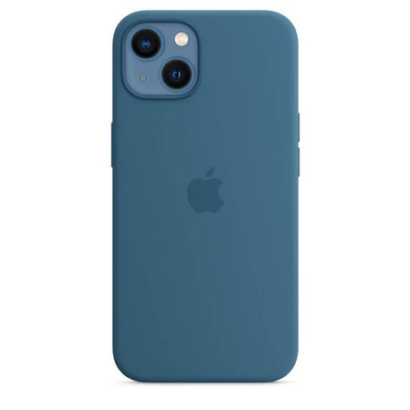 Оригинален Силиконов Калъф за iPhone 13, Silicone Magsafe Case MM273ZM/A, Син (3)