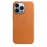 Оригинален Кожен Калъф за iPhone 13 Pro, Leather Magsafe Case MM193ZM/A, Кафяв (3)