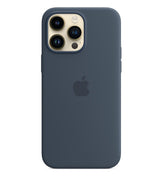 Оригинален Силиконов Калъф за iPhone 14 Pro Max, Silicone Magsafe Case MPTQ3ZM/A, Син (3)
