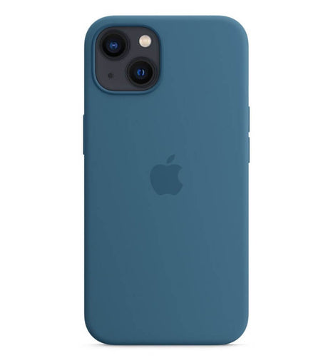 Оригинален Силиконов Калъф за iPhone 13, Silicone Magsafe Case MM273ZM/A, Син (2)