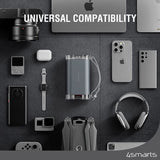 Външна Батерия, 4Smarts Lucid Ultra 100W PD/QC3.0 40000 mAh, Сив (7)