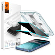 Затъмняващ Протектор за Samsung S25, Spigen Privacy Glass tR EZ Fit 2бр., Черен