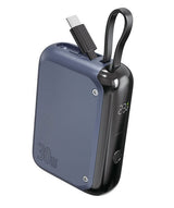 Външна Батерия с USB-C Кабел, 4Smarts Pocket 10000mAh 30W, Син (3)