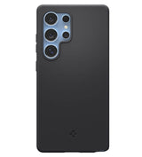 Magsafe Матов Калъф за Samsung S25 Ultra, Spigen Silicone Fit Case, Черен