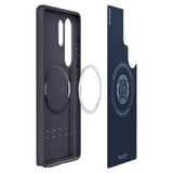 Magsafe Калъф за Samsung S25 Ultra, Spigen Caseology Parallax, Виолетов (8)
