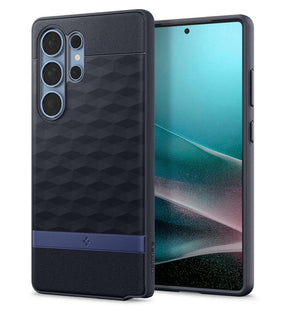 Magsafe Калъф за Samsung S25 Ultra, Spigen Caseology Parallax, Виолетов